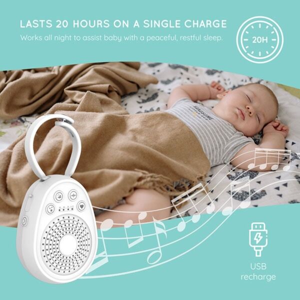 BabyWombWorld Portable White Noise & Nature Sound Machine