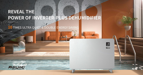 Solenco Fairland Inverter-Plus Commercial Dehumidifier — 60L / 96L / 120L