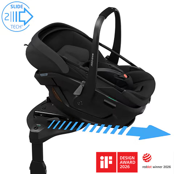 Maxi Cosi Coral Slide Pro Car Seat-Baby & Toddler Car Seats-Maxi Cosi-Black Onyx-www.hellomom.co.za