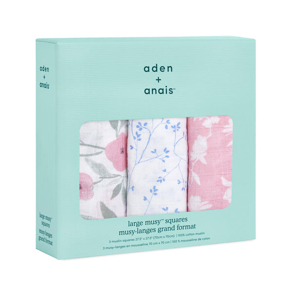 Aden + Anais Cotton Muslin Squares-Aden and Anais-Ma Fleur-www.hellomom.co.za
