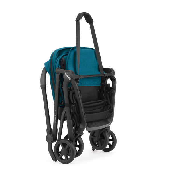 Recaro Lexa Elite Stroller-Baby Strollers-Recaro-Prime Matt Black-www.hellomom.co.za