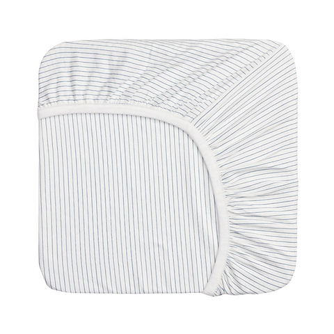 Ergopouch Organic Fitted Sheet-fitted sheets-Ergopouch-Midnight Stripe-www.hellomom.co.za