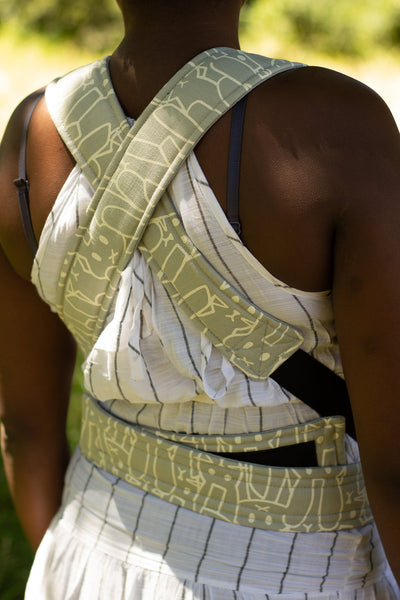 African Baby Carrier Newborn Sage-Baby Carriers-African Baby Carrier-www.hellomom.co.za