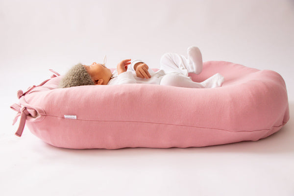 Ko-Coon Merino Wool Nesting Pod 3-in-1 with Covers-Mattresses-Ko-coon-Dusty Rose-www.hellomom.co.za