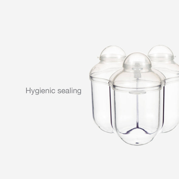 Difrax Three Compartment Baby Formula Container-Baby bottle feeding-Difrax-www.hellomom.co.za