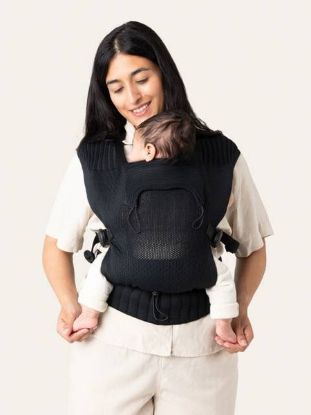 FlyBaby Baby Carrier in Black-Baby Carriers-FlyBaby Berlin-www.hellomom.co.za