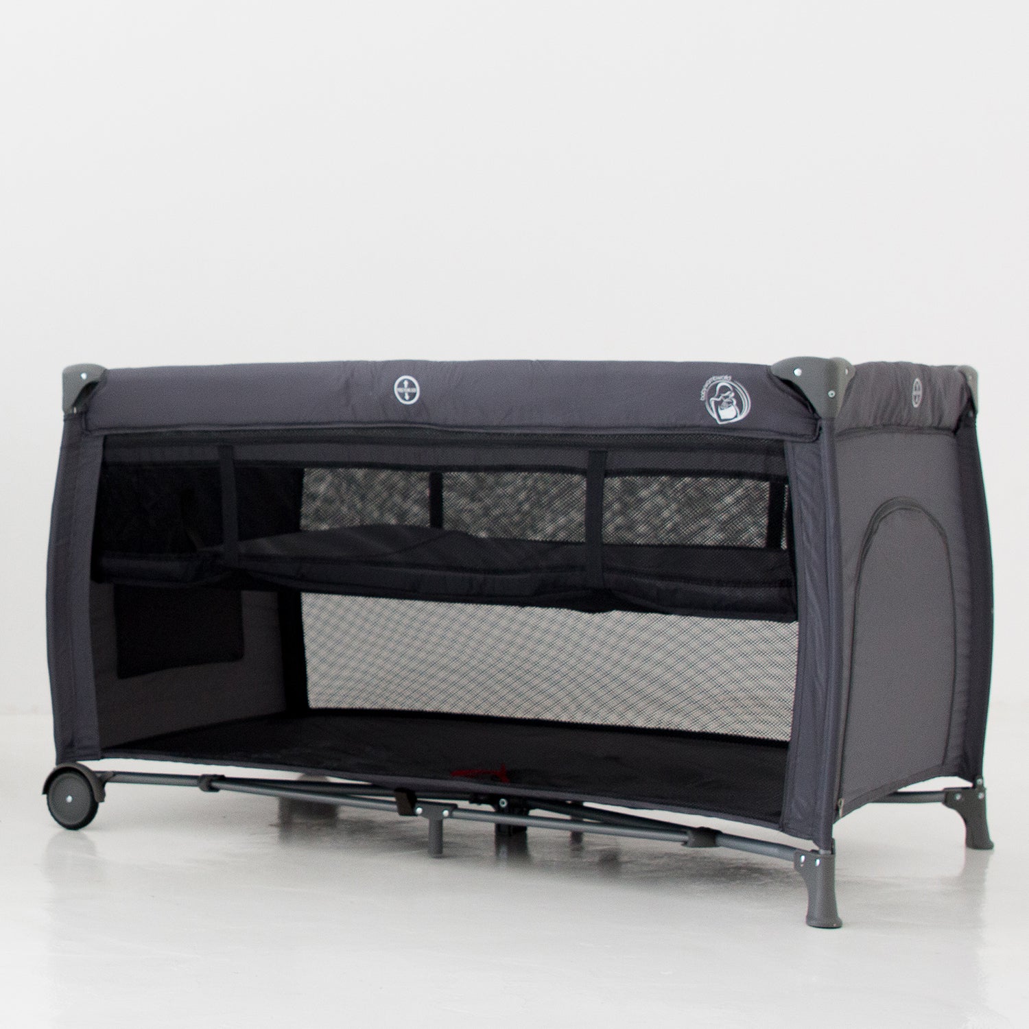 BabyWombWorld Extra Length Baby Camp Cot and Travel Bed with Bassinet Inner-camp cots-Baby Womb World-www.hellomom.co.za