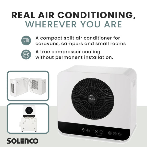 Solenco Caravan & Home Air Conditioner (Split Portable)
