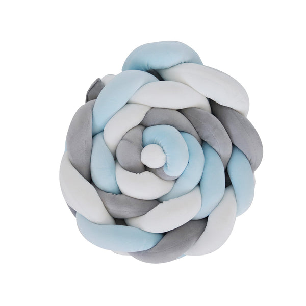 Snuggletime Braided Cot Bumber-Cot Bumper-Snuggletime-Blue-www.hellomom.co.za
