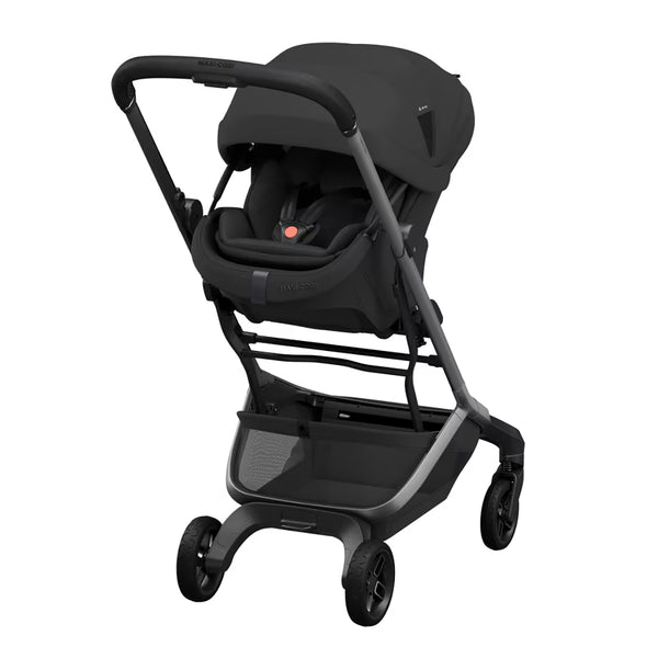 Maxi Cosi ZERO-G Travel System: Fame Cabin Stroller + Coral Slide Pro Car Seat