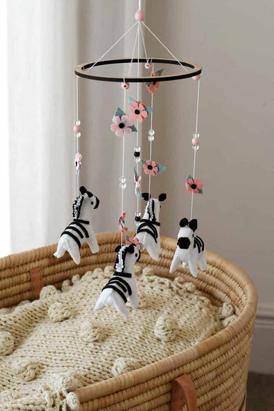 Handmade African Experience Mobile-Mobiles-www.hellomom.co.za-Dazzle of Zebras-www.hellomom.co.za