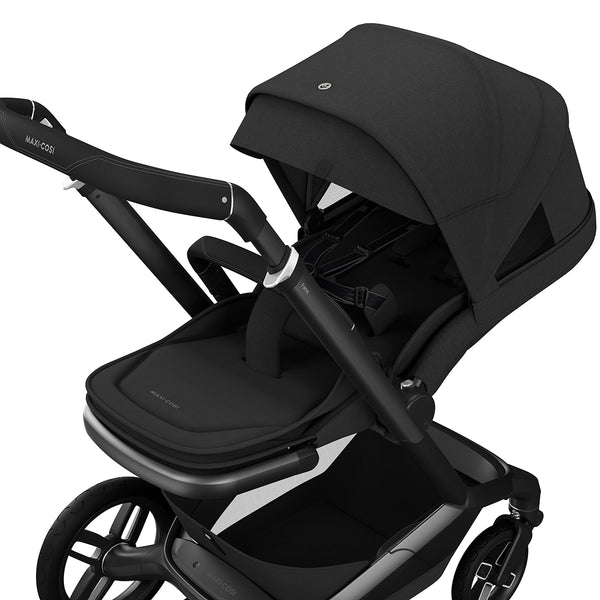 Maxi Cosi Fame Stroller-Baby Strollers-Maxi Cosi-Twillic Black-www.hellomom.co.za