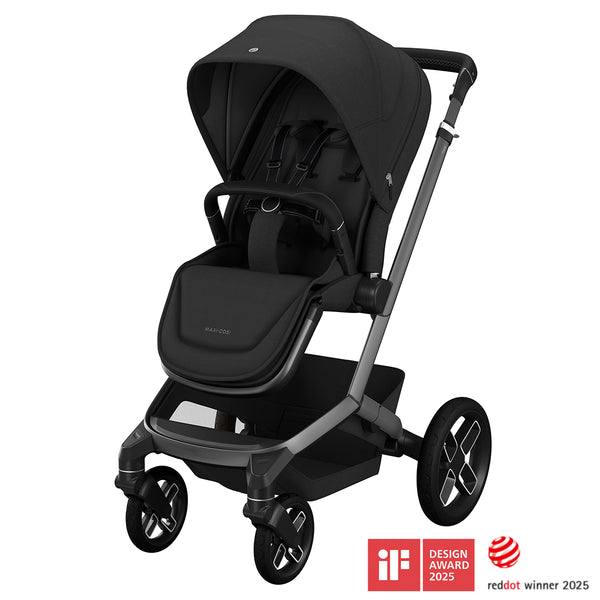 Maxi Cosi Fame Stroller-Baby Strollers-Maxi Cosi-Twillic Black-www.hellomom.co.za