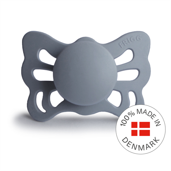 Frigg Butterfly - Anatomical Silicone Pacifier 3 pack-Pacifiers-Frigg-S1-Great Gray-www.hellomom.co.za