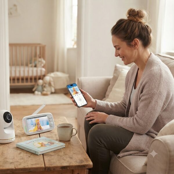 BabyWombWorld Hybrid Dual Baby Monitor with Wi-Fi & Parent Unit (803PRO)