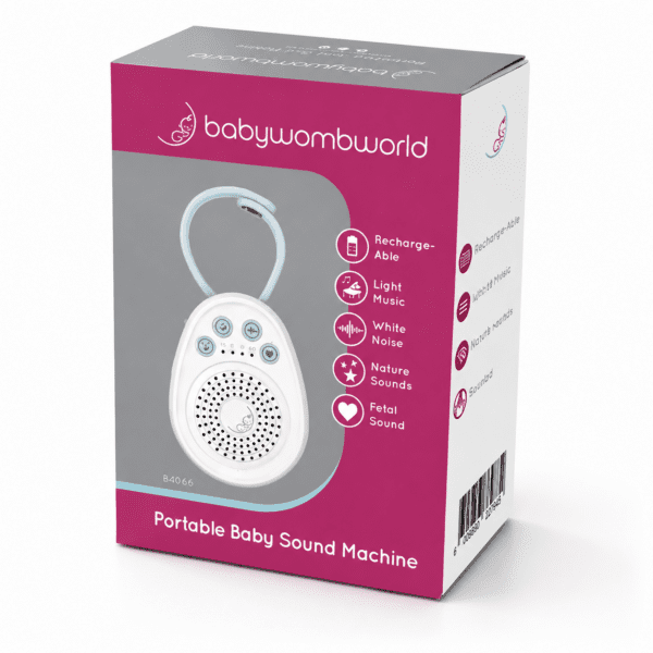 BabyWombWorld Portable White Noise & Nature Sound Machine