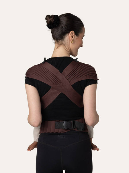 FlyBaby Baby Carrier in Mokka