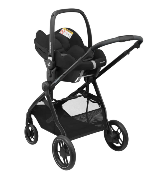 Maxi Cosi Zelia³ Travel System: Zelia³ Stroller + Pebble Slide Pro Car Seat + FamilyFix Slide Pro Slide Base