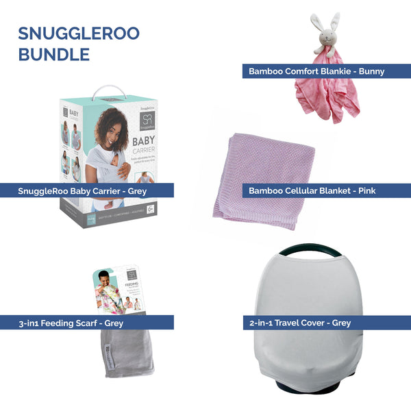 Snuggleroo Bundle-Baby Carriers-Snuggletime-Pink-www.hellomom.co.za