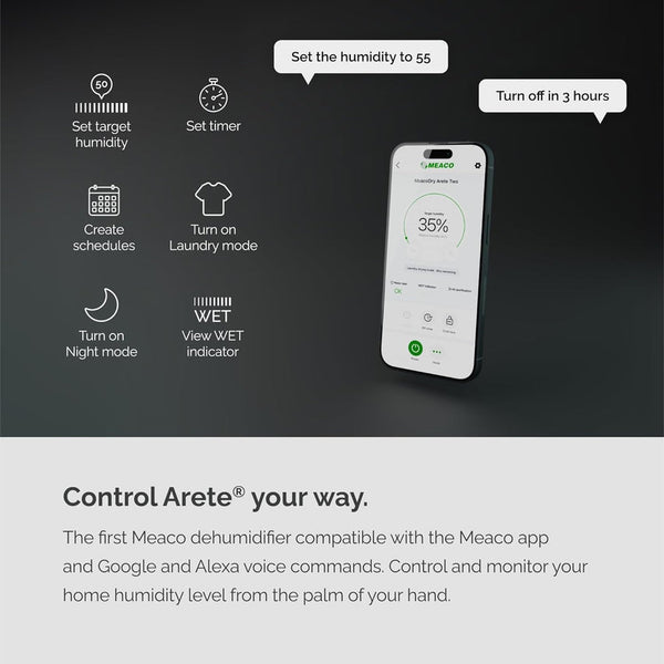 MeacoDry Arete Two 12L Dual Dehumidifier and HEPA Air Purifier-Dehumidifiers-Meaco-www.hellomom.co.za