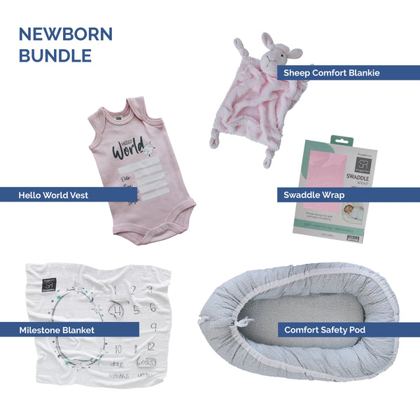 Snuggletime Newborn Essentials Bundle-Gift Sets-Snuggletime-White-www.hellomom.co.za