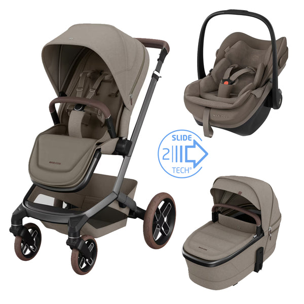 Maxi Cosi Fame Travel System-Travel Systems-Maxi Cosi-Twillic Trufle-www.hellomom.co.za