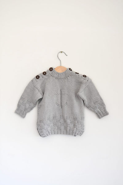 Anchor Jumper-Clothing-Blankets From Africa-Grey-1 to 2 years-www.hellomom.co.za