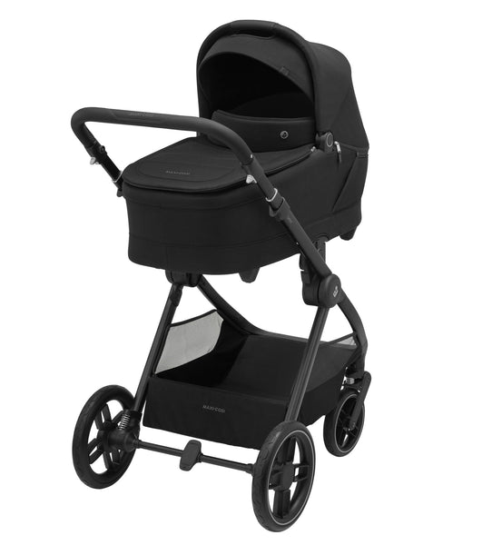 Maxi Cosi Oxford + Travel System: Oxford Stroller + Sense Carrycot + Pebble 360 Pro Car Seat + FREE FamilyFix 360 Pro Slide Base-Travel Systems-Maxi Cosi-Twillic Black-www.hellomom.co.za