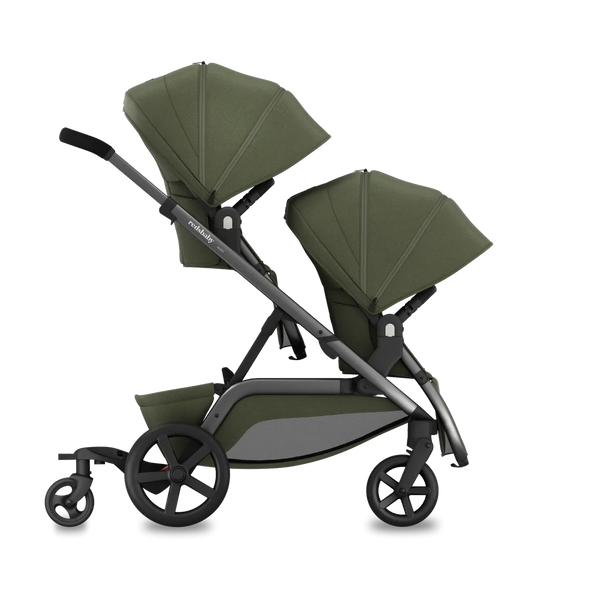 Redsbaby Nuvo Double Stroller-Double Stroller-Redsbaby-Blue Slate-www.hellomom.co.za