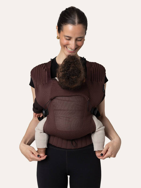 FlyBaby Baby Carrier in Mokka