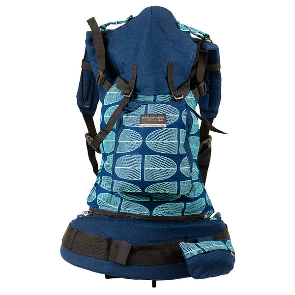 African Baby Carrier Deluxe Denim-Baby Carriers-African Baby Carrier-www.hellomom.co.za