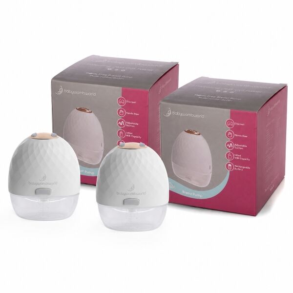 BabywombWorld Wearable In-Bra Rechargeable Breast Pumps Combo