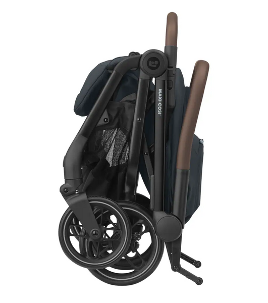 Maxi Cosi Soho Travel System: Soho Stroller + Sense Carrycot + Pebble 360 Pro Car Seat + FREE FamilyFix 360 Pro Slide Base-Travel Systems-Maxi Cosi-Essential Graphite/Black-www.hellomom.co.za