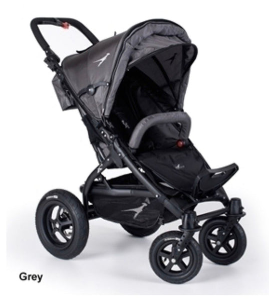 TFK Jogggster X4 Stroller-Strollers-Trends for Kids-Grey-www.hellomom.co.za