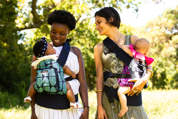 African Baby Carrier Deluxe Denim-Baby Carriers-African Baby Carrier-www.hellomom.co.za