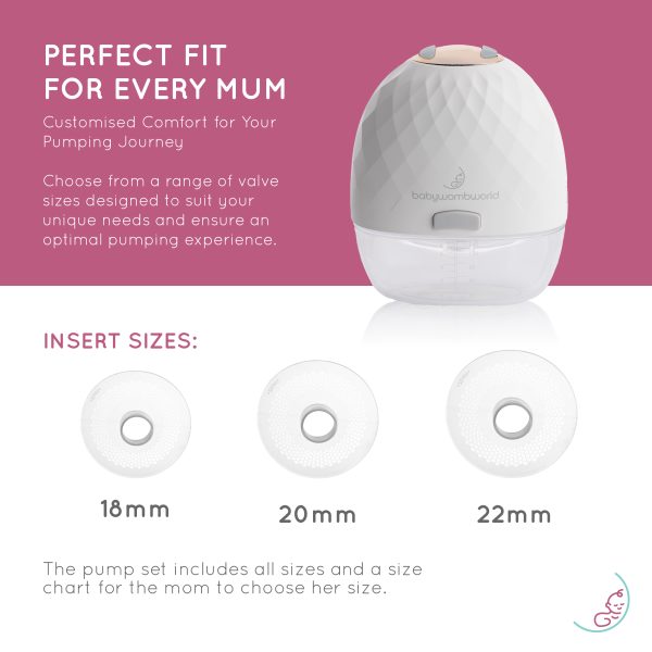 BabywombWorld Wearable In-Bra Rechargeable Breast Pumps Combo