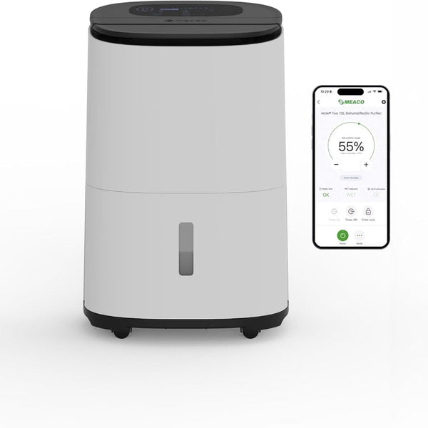 MeacoDry Arete Two 12L Dual Dehumidifier and HEPA Air Purifier-Dehumidifiers-Meaco-www.hellomom.co.za