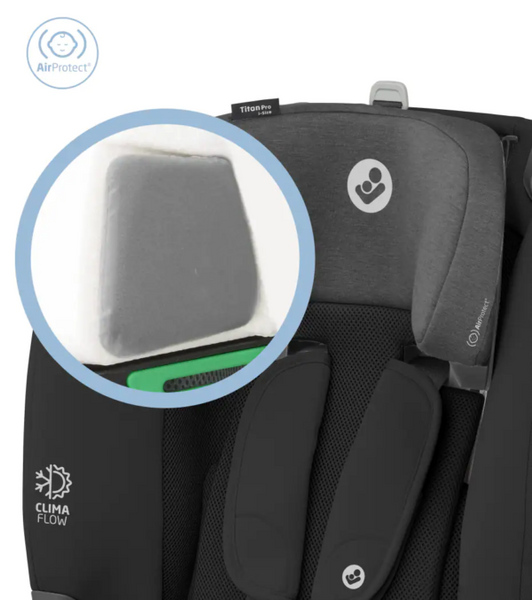 Maxi Cosi Titan Pro I-Size Car seat-Baby & Toddler Car Seats-Maxi Cosi-Authentic Black-www.hellomom.co.za