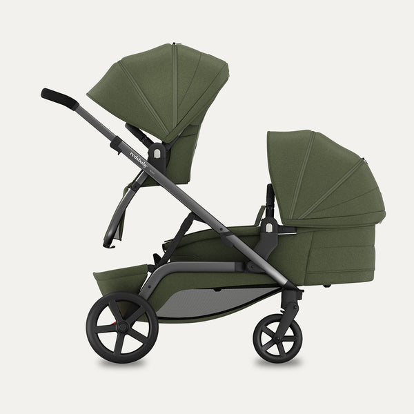 Redsbaby Nuvo Double Stroller-Double Stroller-Redsbaby-Blue Slate-www.hellomom.co.za