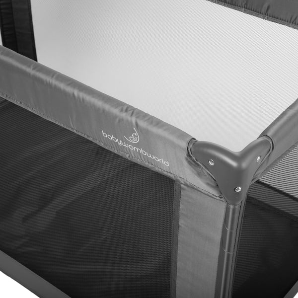 BabWombWorld Basic Extra Length Minimalistic Camp Cot (125 x 64 x 74 cm)-BabyWombWorld-www.hellomom.co.za