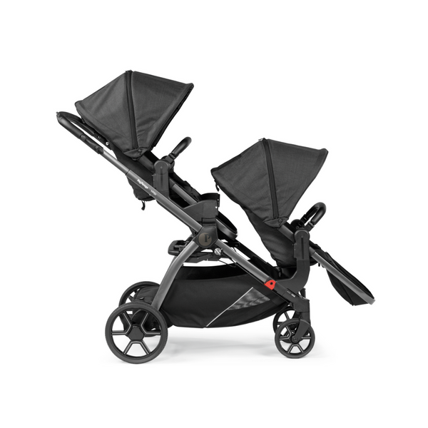 Peg Perego YPSI Double Stroller in Mercury-Baby Strollers-Peg Perego-www.hellomom.co.za