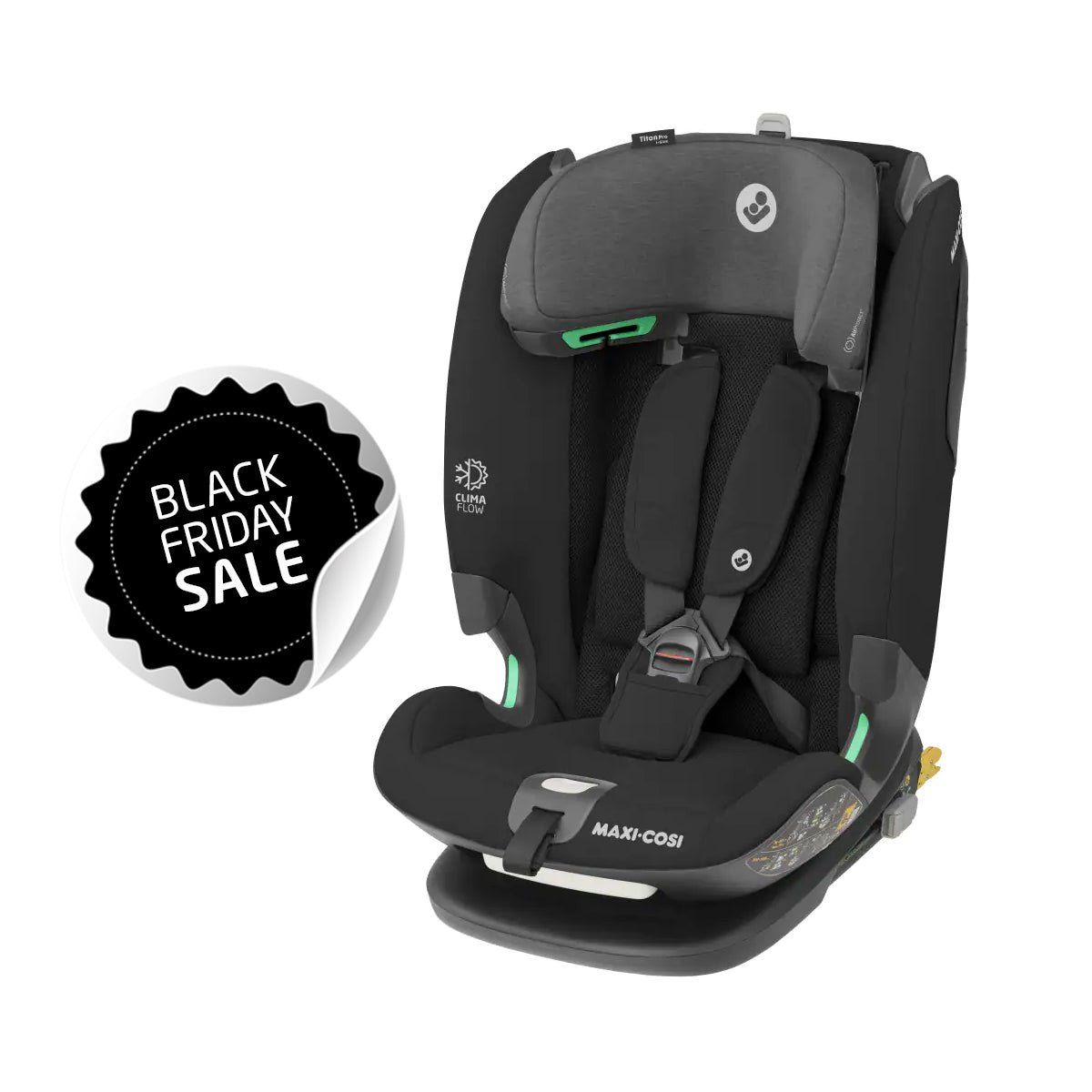 Maxi Cosi Titan Pro I-Size Car seat-Baby & Toddler Car Seats-Maxi Cosi-Authentic Black-www.hellomom.co.za