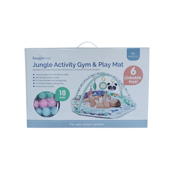 Snuggletime Jungle Activity Gym and Playmat-play mats-Snuggletime-www.hellomom.co.za