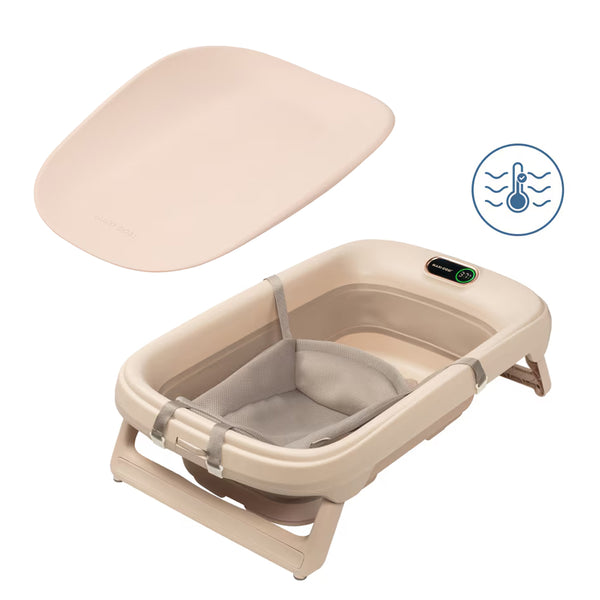 Maxi Cosi Indigo Plus Baby Bath and Mavis Premium Changing Mat-Baby Baths-Maxi Cosi-Muted Tera-www.hellomom.co.za