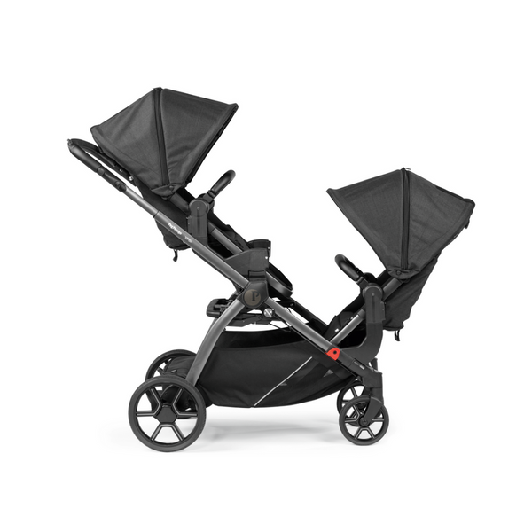 Peg Perego YPSI Double Stroller in Mercury-Baby Strollers-Peg Perego-www.hellomom.co.za