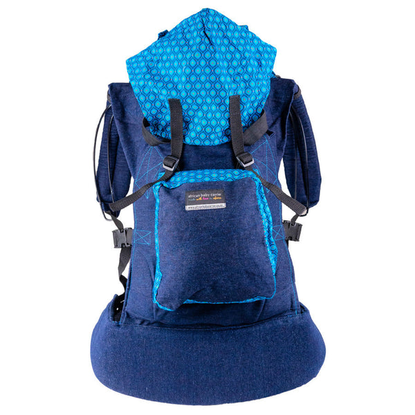 African Baby Carrier Original Denim-Baby Carriers-African Baby Carrier-www.hellomom.co.za