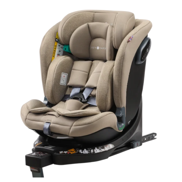 Cozy N Safe 360 Stanford All Stages Car Seat-Baby & Toddler Car Seats-Cozy N Safe-Ecru-www.hellomom.co.za