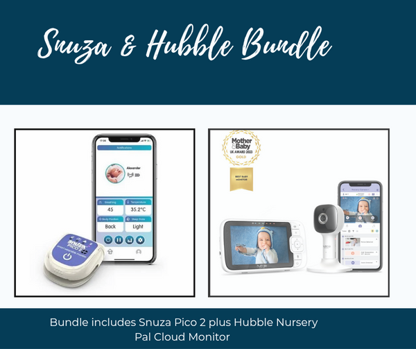 Snuza Pico 2 & Hubble Nursery Pal Cloud Bundle-Baby Monitors-www.hellomom.co.za-www.hellomom.co.za