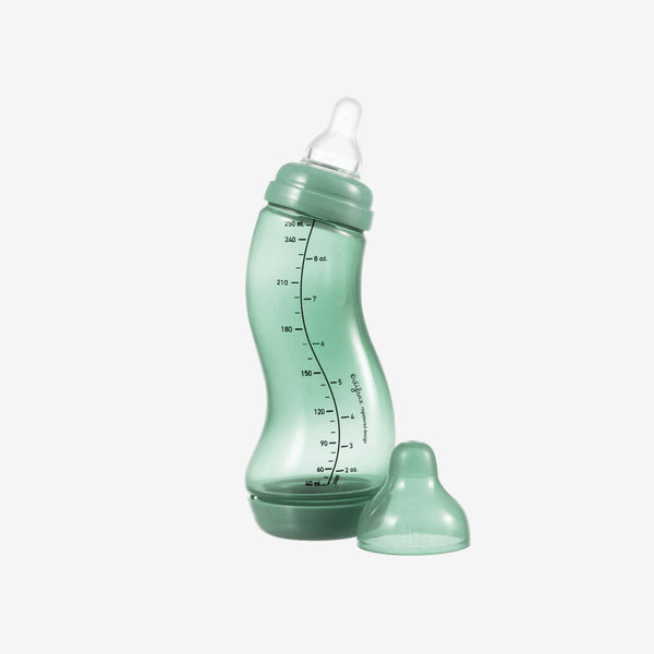 Difrax S Bottle 250ml-Baby bottles-Difrax-Sage-www.hellomom.co.za