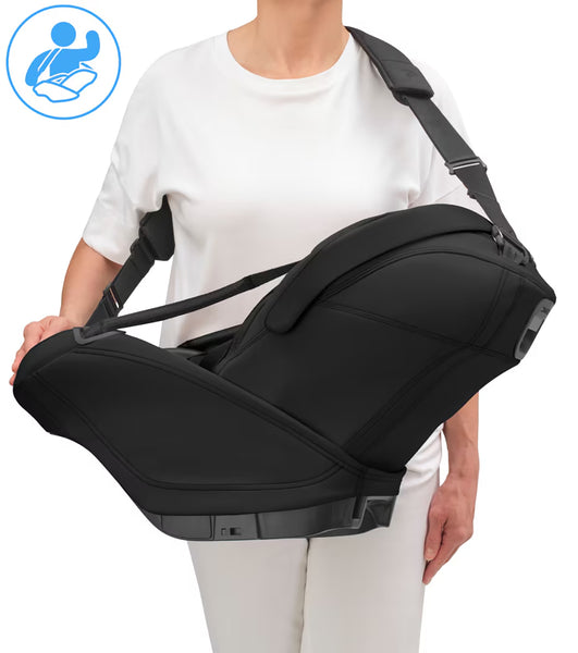 Maxi Cosi ZERO-G Travel System: Fame Cabin Stroller + Coral Slide Pro Car Seat + Fame Cabin Cot
